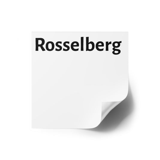 Rosselberg Laminate Stickers